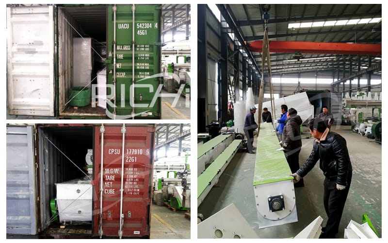 Оборудования линии по производству гранул из отработанных шин доставлено клиентам в Польшу
