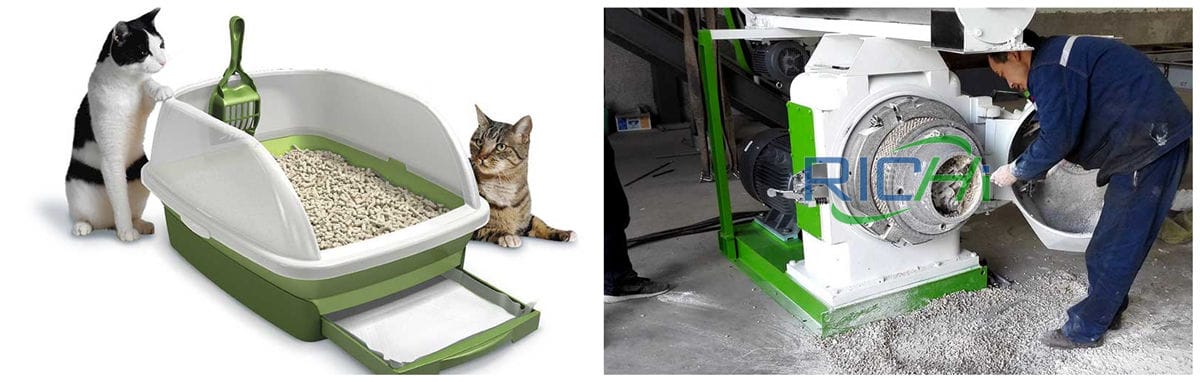 Оборудование для производства наполнителя для кошачьего туалета